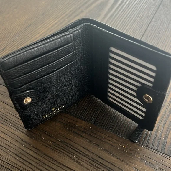 Kate Spade Small Bifold Wallet in Black - Picture 9 of 9